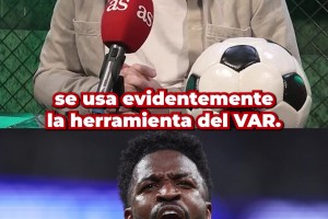 阿斯报记者：维尼修斯单回合进球被吹+染红，西甲VAR时代首例
